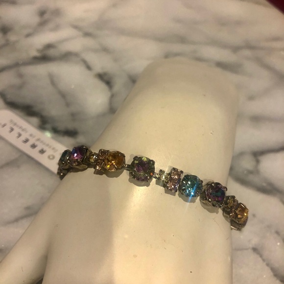 Sorrelli Pastels Pop Ant. Silver Bracelet,NWT - Picture 4 of 13